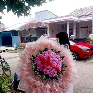 Buket bunga 30 mewah